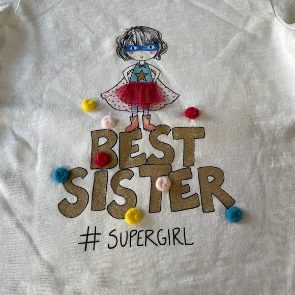 Next Kids Best Sister Long Sleeve 5-6 - Picture 3 of 5